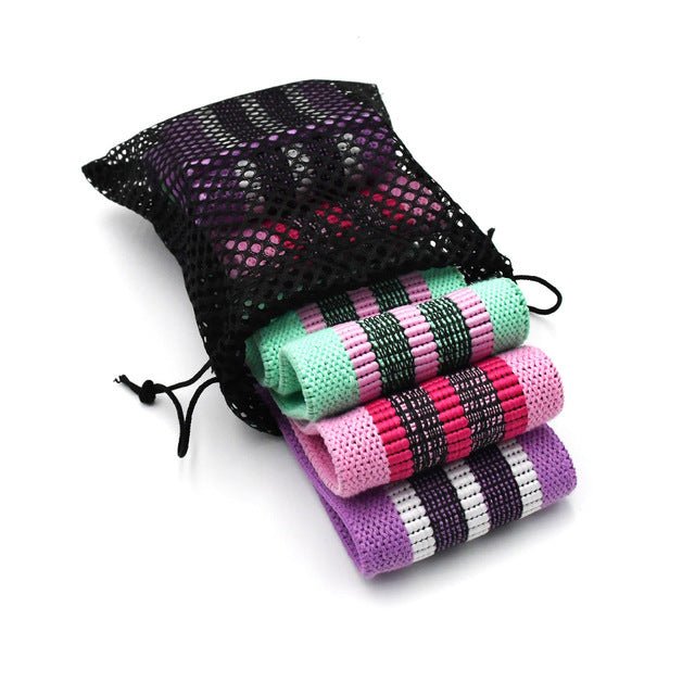 Resistance Band Elastic Hip Circle Fitness Squat Resistance Buttocks Circle Yoga - silverfoxgoods